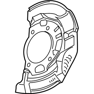 Toyota 47781-0R010 Dust Shield