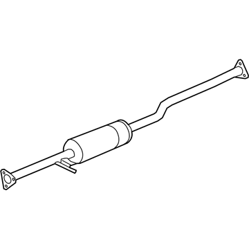 Honda 18220-T2G-A01 Pipe B, Exhuast