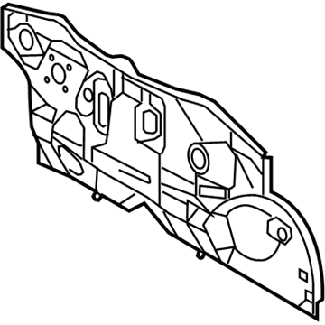 Lexus 55101-12B60 Panel Sub-Assy, Dash