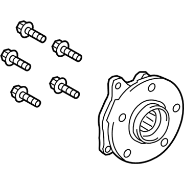 Lexus 43550-28030 Front Axle Hub Sub-Assembly, Left