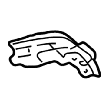 Toyota 61624-34010 Trough