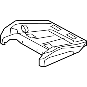 BMW 52-10-7-354-593 Foam Section, Comfort Seat, A/C