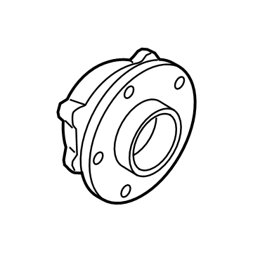 BMW 31-20-6-866-315 Wheel Hub With Bearing