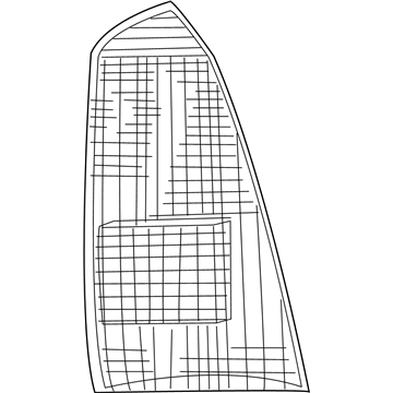 Ford 1S4Z-13405-CA Tail Lamp Assembly