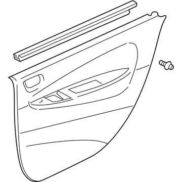 Toyota 67640-47040-K0 Door Trim Panel