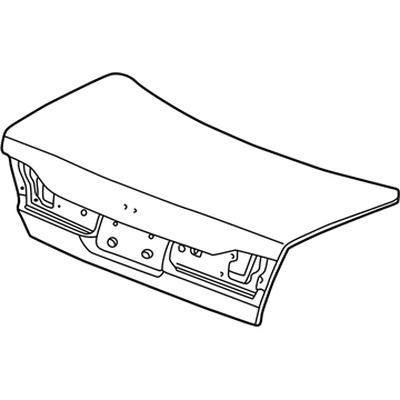 Honda 68500-S84-A80ZZ Lid, Trunk (DOT)