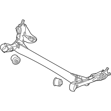 Hyundai 55100-1R000 Torsion Axle Complete