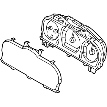 Ford AG1Z-10849-AA Cluster Assembly