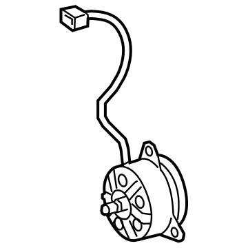 Lexus 16363-31450 Motor, Cooling Fan