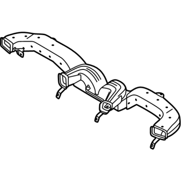 Kia 97410G5AA0 DUCT ASSY-FACE, CTR