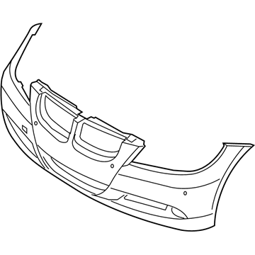 BMW 51-11-7-140-859 Panel, Bumper, Primed, Front