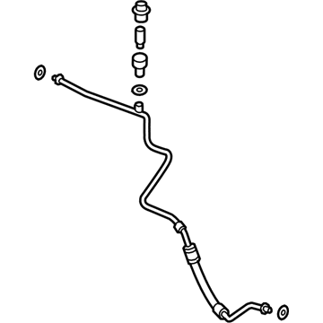 GM 23418538 Evaporator Tube