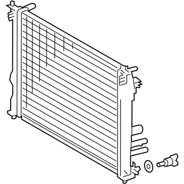 Toyota 16400-F0021 Radiator Assembly