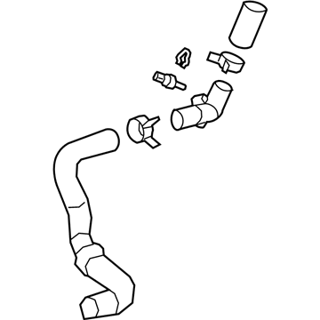 Lexus 16401-36030 Cap Sub-Assy, Radiator