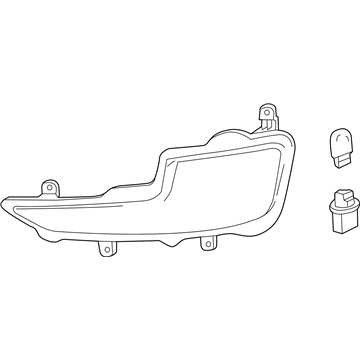 GM 22810493 Signal Lamp Assembly