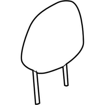 Nissan 86400-3NA0A HEADREST-Front