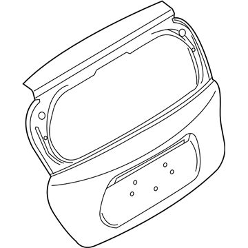 Nissan KMA00-9MBAC Door - Back