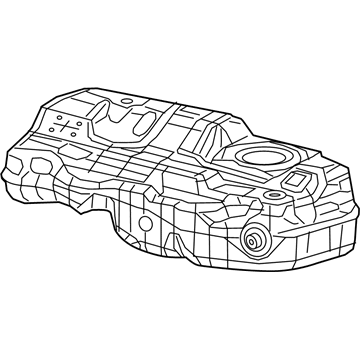 Mopar 68166587AD Fuel Tank