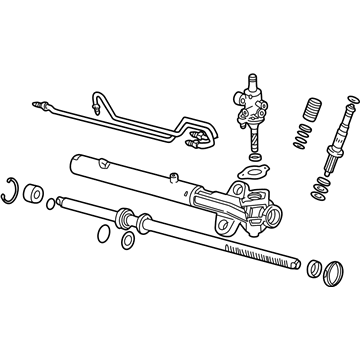 Acura 06536-S3V-505RM Rack, Power Steering (Reman)