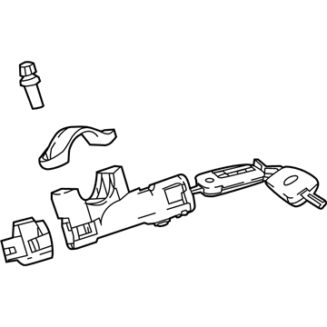 Nissan D8700-4BA1A Lock Steering