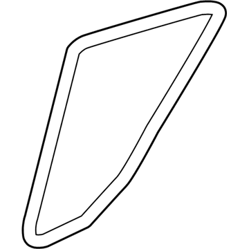 Honda 72815-TM8-A01ZA Seal, R. RR. Door Opening *NH686L* (QP LIGHT WARM GRAY)