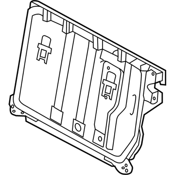 Toyota 71018-0D320 Seat Back Frame