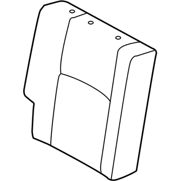 Toyota 71077-0DN30-C0 Seat Back Cover