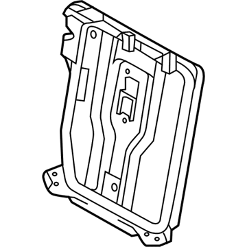 Toyota 71017-0D251 Seat Back Frame