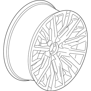 GM 84437264 WHEEL, FRT & RR