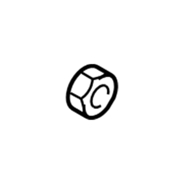 Mopar 4746899AB Nut-Hexagon
