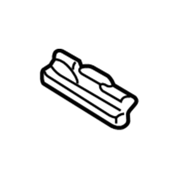 Mopar 5066246AA Clamp-Brake Anti-RATTLE