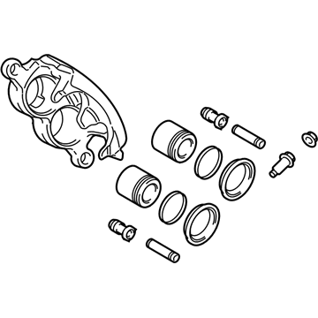 Mopar 5093266AA CALIPER-Disc Brake