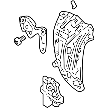 Ford 8R3Z-7630307-AA Regulator Assembly