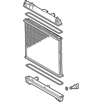 Toyota 16410-AZ036 Radiator Assembly