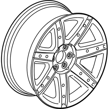 GM 84497729 Wheel