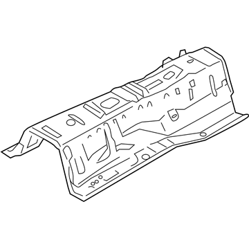 Infiniti G4310-5UBMA Floor-Front, Center