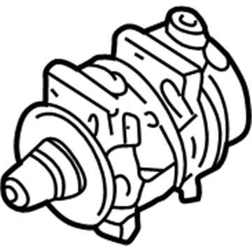 Nissan 92610-2Y001 Compressor Wo Cl