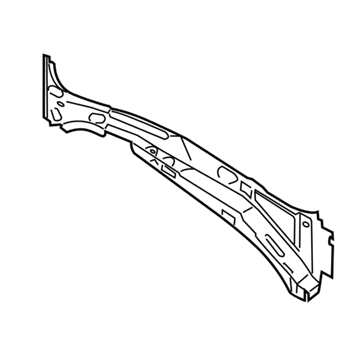 Ford HS7Z-5424300-A Center Pillar Reinforcement