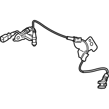 Kia 59830J5050 Sensor Assembly-Front Abs R