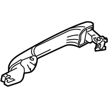Honda 72141-TR0-A11YE Handle Complete (Basque Red Pearl Ii)