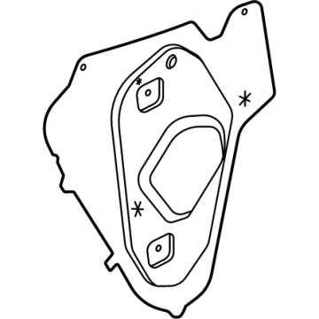 GM 42735135 Water Deflector