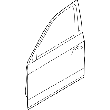 BMW 41-00-7-298-565 Door Front Left