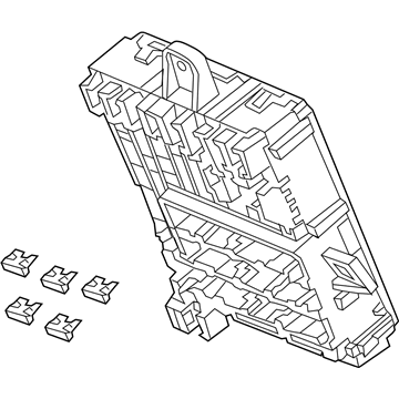 Honda 38200-T5A-A22 Box Assembly, Fuse (Rewritable)