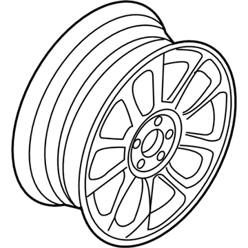 Ford 8T4Z-1007-J Wheel, Alloy