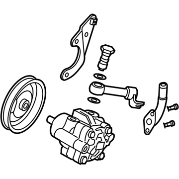 Nissan 49110-ZF00A Pump Assy-Power Steering