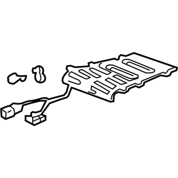 Acura 81534-SEA-G54 Heater Complete Left, Front
