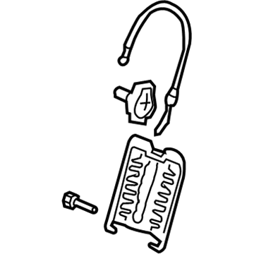 Honda 81610-SDA-A42 Lumbar, L. FR. Seat