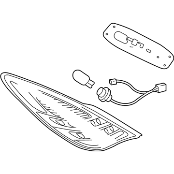 Toyota 81560-06320 Combo Lamp Assembly