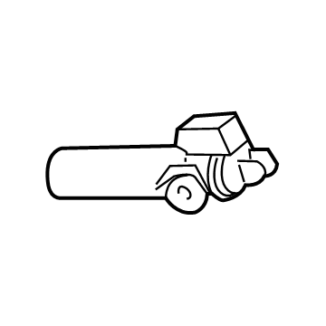 BMW 51-16-9-350-156 Glove Box Damper