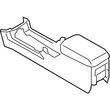 Nissan 96910-1AA6B Console Box-Floor